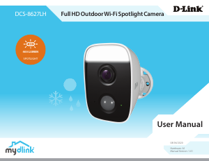 Manual D-Link DCS-8627LH IP Camera