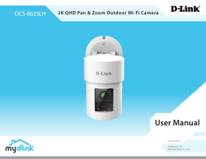 Manual D-Link DCS-8635LH IP Camera