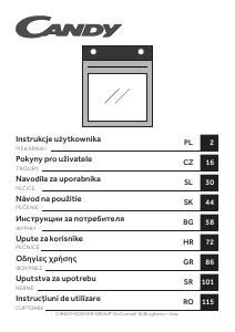 Priročnik Candy FIDCP X625 L Pečica