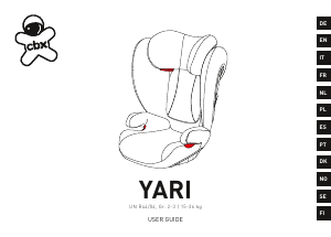 Instrukcja CBX Yari Fotelik samochodowy