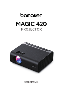 Manuale Bomaker Magic 420 Proiettore