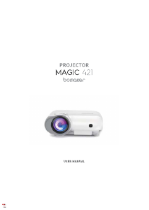 Manuale Bomaker Magic 421 Proiettore