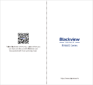 Handleiding Blackview BV6600 Mobiele telefoon