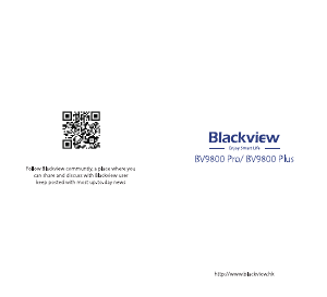 Handleiding Blackview BV9800 Plus Mobiele telefoon