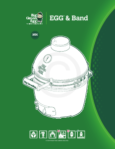 Használati útmutató Big Green Egg Mini Grillsütő