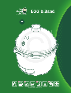 Manual Big Green Egg XLarge Grelhador