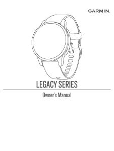 Manual Garmin Legacy Hero Smart Watch