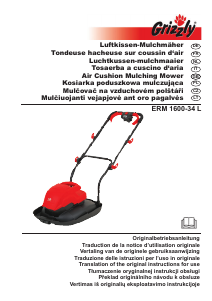 Manual Grizzly ERM 1600-34 L Lawn Mower
