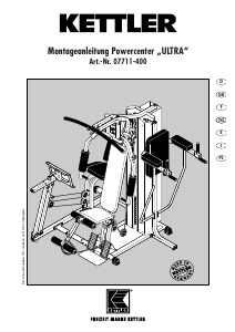 Manual Kettler Ultra Multi-gym