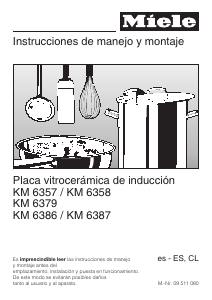 Manual de uso Miele KM 6379 Placa
