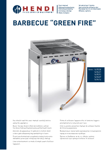 Handleiding Hendi 149508 Green Fire Barbecue