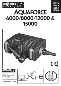 Manual Hozelock 1585A Aquaforce 12000 Fountain Pump
