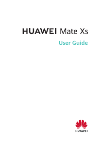 Manual Huawei Mate Xs Mobile Phone