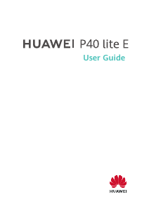 Manual Huawei P40 Lite E Mobile Phone