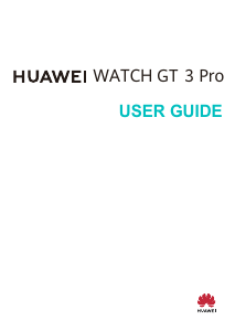 Handleiding Huawei Watch GT 3 Pro Smartwatch