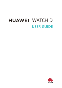 Handleiding Huawei Watch D Smartwatch