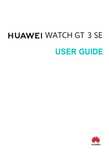 Manual Huawei Watch GT 3 SE Smart Watch