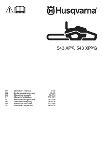 Manual Husqvarna 543 XP G Motosserra