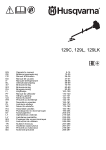 Manual de uso Husqvarna 129C Cortabordes