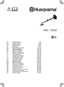 Instrukcja Husqvarna 122LK Podkaszarka do trawy