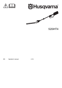 Manual Husqvarna 520iHT4 Hedgecutter