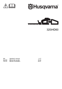 Mode d’emploi Husqvarna 320iHD60 Taille-haies