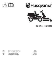 Handleiding Husqvarna R 214C Grasmaaier