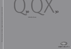 Manuale Infiniti Q30 (2016)