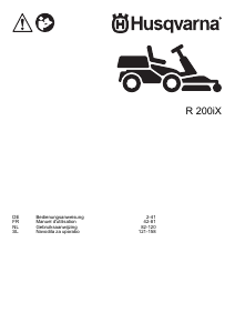 Handleiding Husqvarna R 200iX Grasmaaier