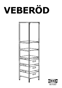 Hướng dẫn sử dụng IKEA VEBEROD Tủ tường