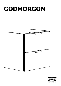 Bedienungsanleitung IKEA GODMORGON (60x47x58) Unterschrank