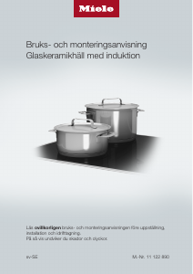 Bruksanvisning Miele KMDA 7774-1 FL Häll