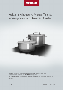 Kullanım kılavuzu Miele KMDA 7774-1 FL Ocak