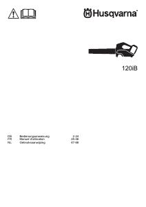 Bedienungsanleitung Husqvarna 120iB Laubblaser