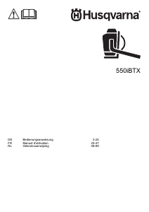 Bedienungsanleitung Husqvarna 550iBTX Laubblaser