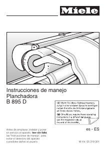 Manual de uso Miele B 895 D Mangle