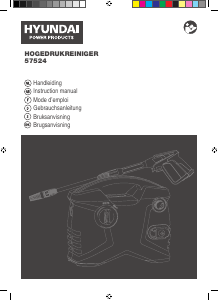 Handleiding Hyundai 57524 Hogedrukreiniger