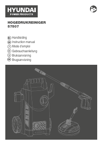 Bedienungsanleitung Hyundai 57507 Hochdruckreiniger