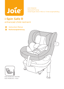 Bedienungsanleitung Joie i-Spin Safe R Autokindersitz