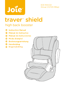 Manual Joie Traver Shield Cadeira auto