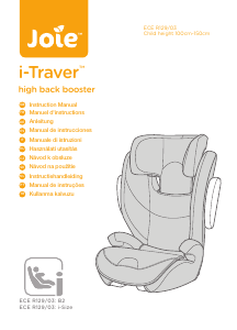 Manual Joie i-Traver Cadeira auto