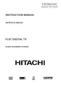 Instrukcja Hitachi 40HK6W64 Telewizor LED