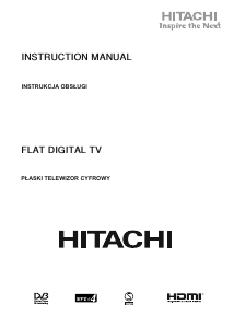 Instrukcja Hitachi 49HK6W64 Telewizor LED