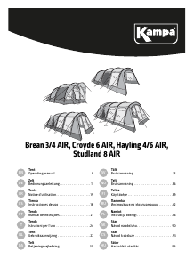 Handleiding Kampa Brean 3 Air Tent