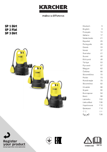 Kasutusjuhend Kärcher SP 1 Dirt Aiapump