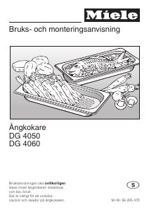 Bruksanvisning Miele DG 4060 Ugn