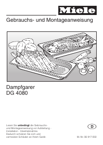 Bedienungsanleitung Miele DG 4080 Backofen