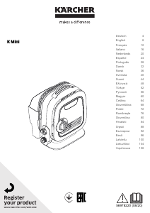 Instrukcja Kärcher K Mini Myjka ciśnieniowa