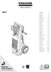Manuale Kärcher KHP 4 Idropulitrice