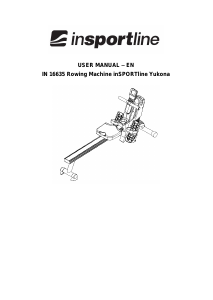 Manual inSPORTline IN 16635 Yukona Rowing Machine